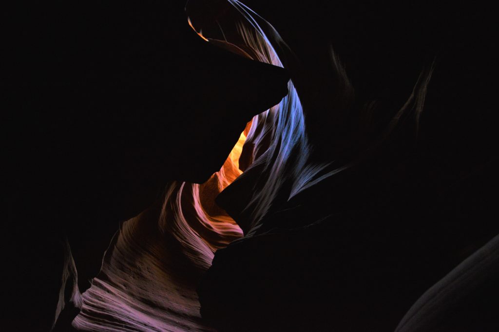 The Wolf in Antelope Canyon, Page, AZ