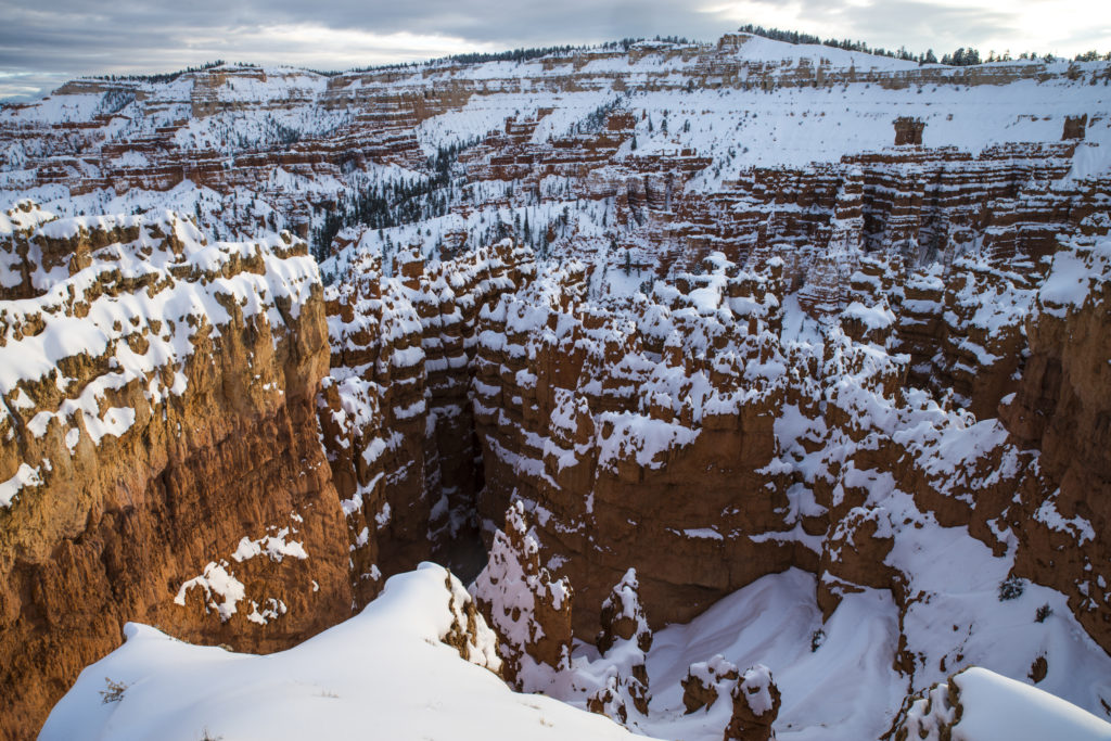 Bryce Canyon National Park, Utah in winter