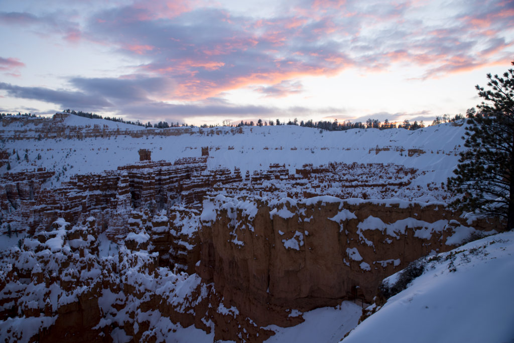 Bryce Canyon National Park, Utah in winter