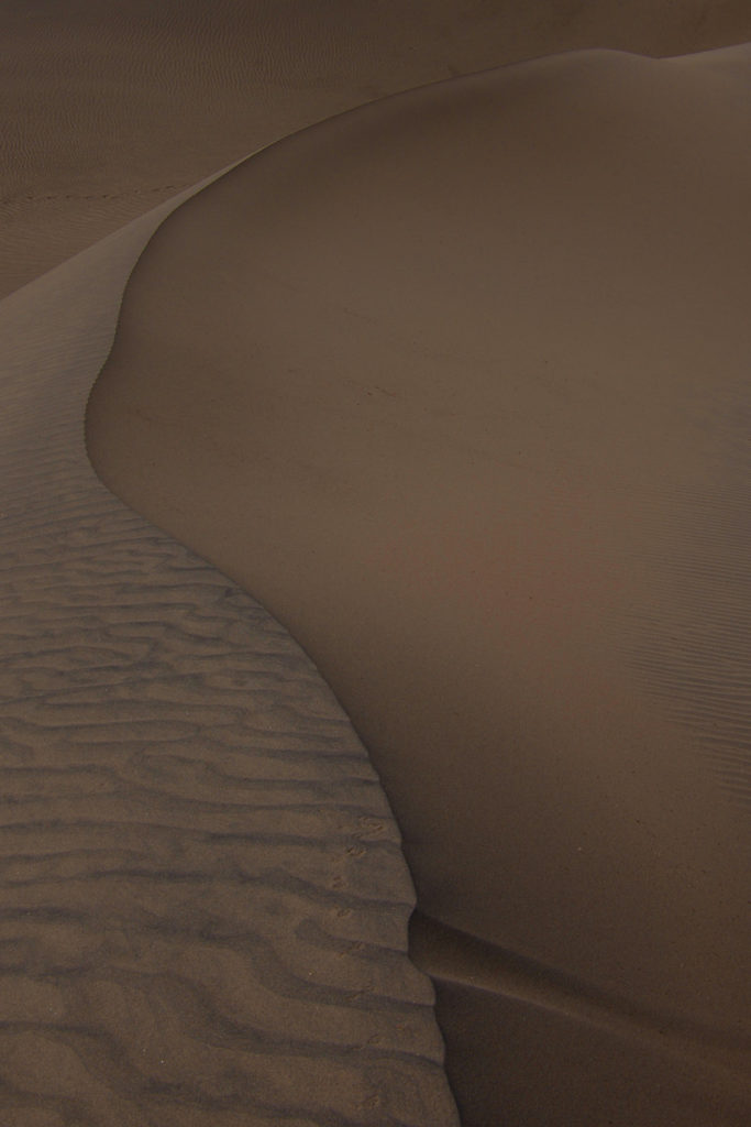 Sand Dune Wave, Death Valley CA